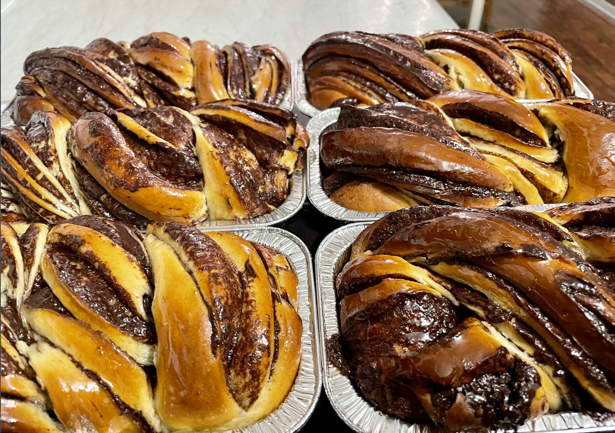 Chocolate Babka made by Dale House Bakery